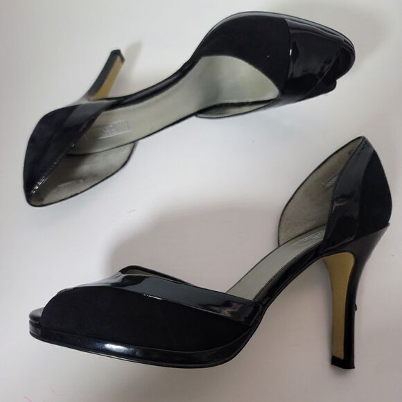 Anne Klein machikadee peep toe heels - Picture 5 of 15